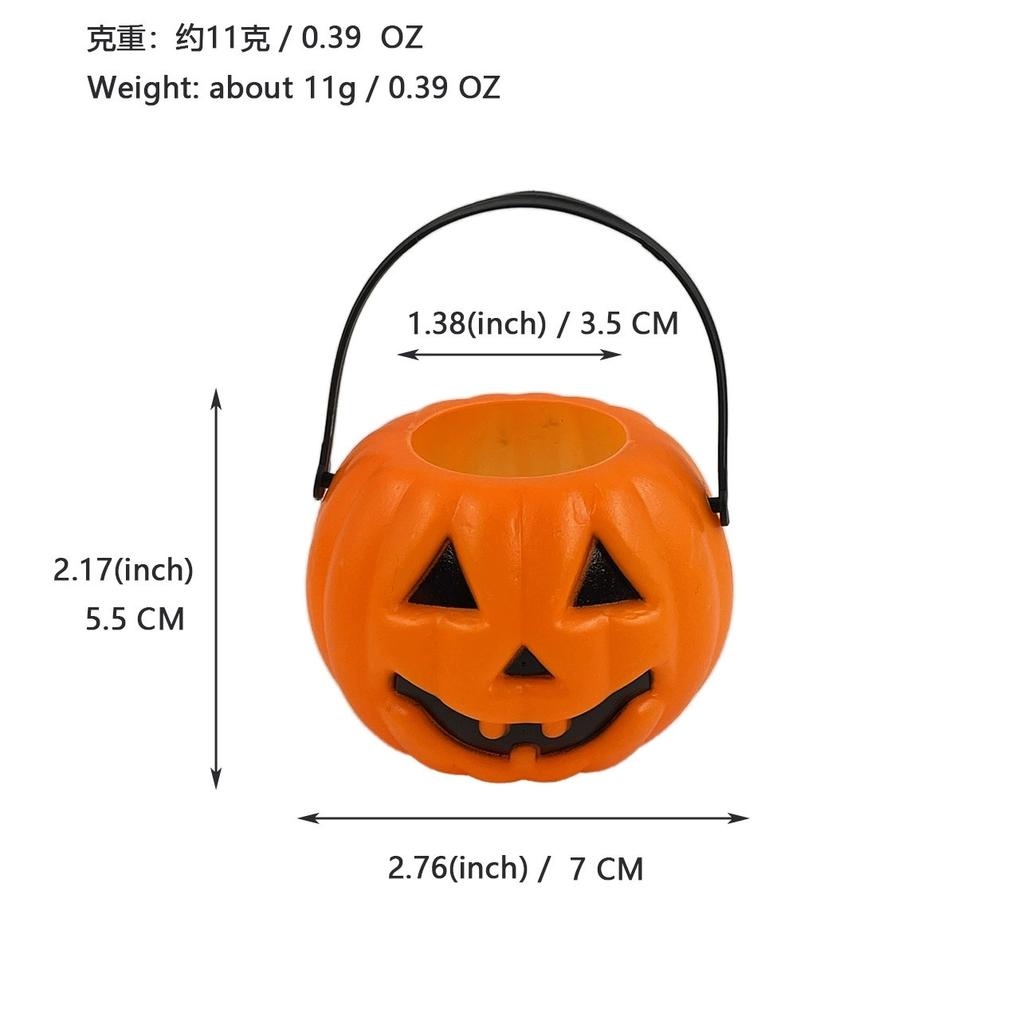 Halloween Candy Bowl Decorations  Black Plastic Cauldron Bowls with Iron Rack, Halloween Party Decorations Candy Bucket