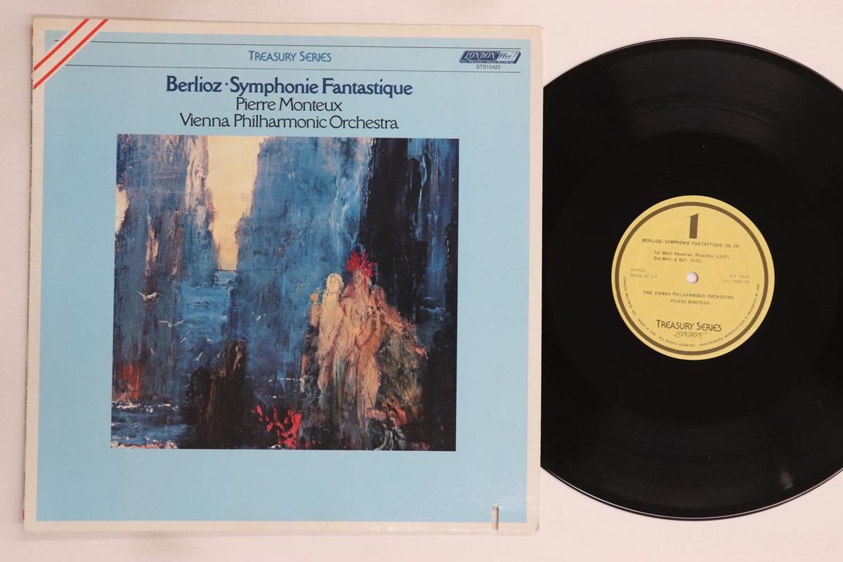 

LP Record PIERRE MONTEUX , WIENER PHILHARMONI - Berlioz Symphonie Fantastique STS15423 LONDON 1977 US Classical Used