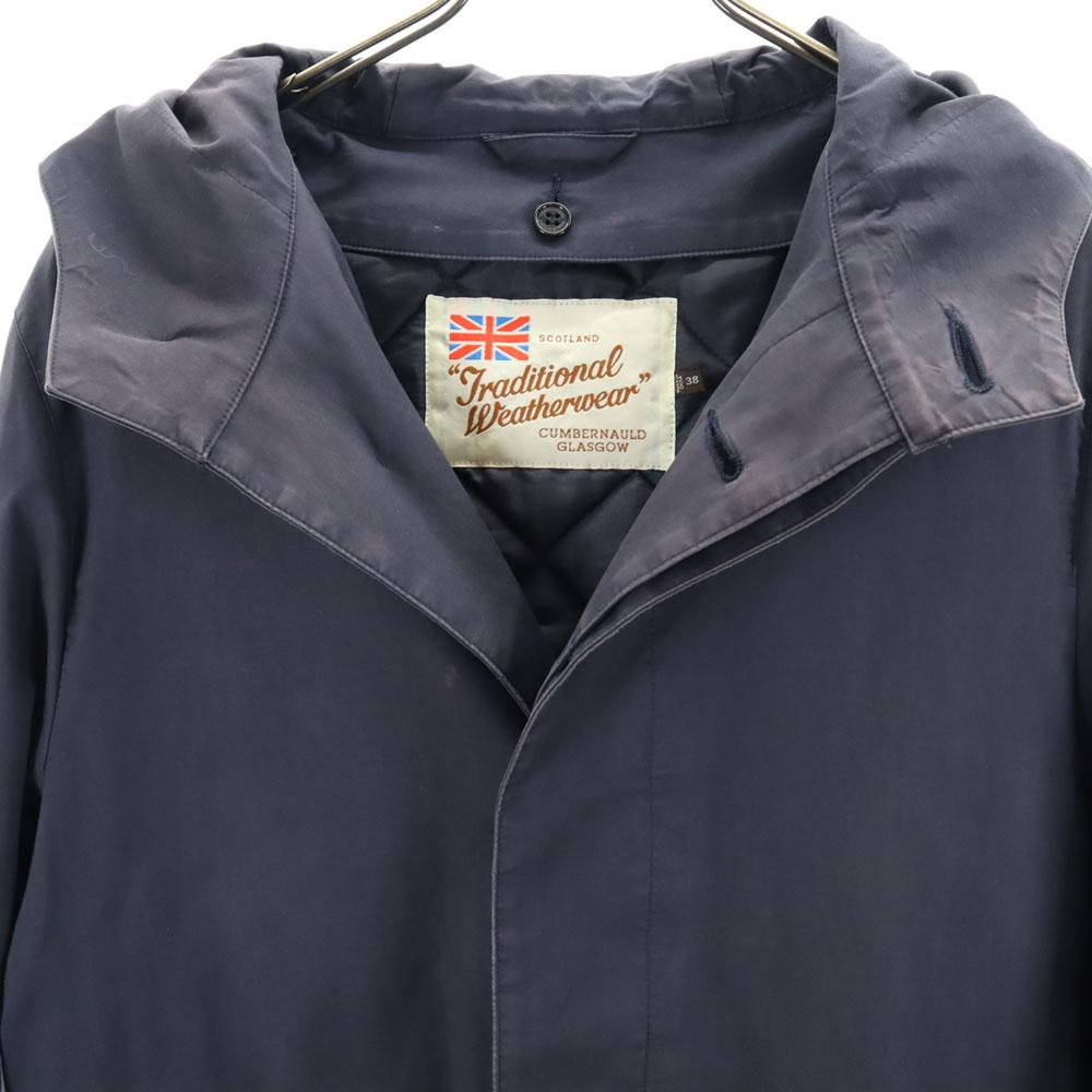 Traditional Weatherwear Long sleeve Quilted liner Stainless collar coat Men's Used