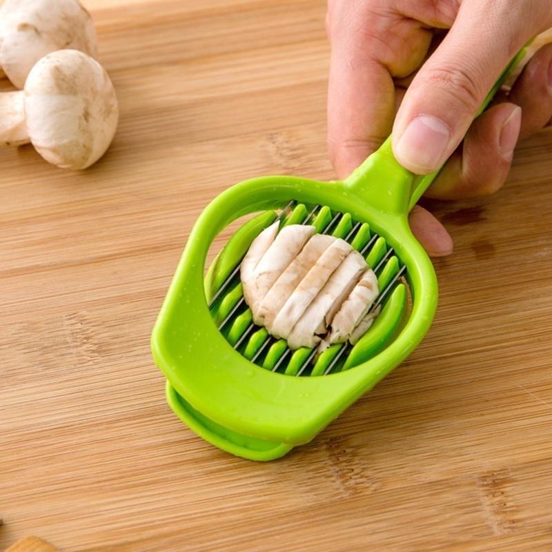 1 Pc Kitchen Tools Cut Egg Slicer Sectione Cutter Mold Flower Edges Gadgets