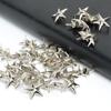 Metal Releasable Spikes Spots Nailhead Star Rivets Sewing Decor Garment Supplies DIY Studs