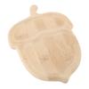 Wooden Pinecone Shape Food Tray for Snacks Appetizers Dessert Wood Serving Platter for Home Hotel