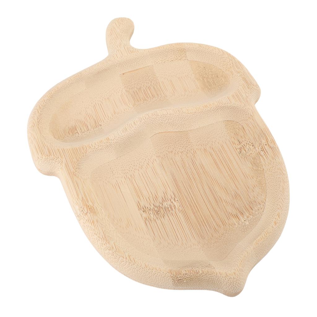 Wooden Pinecone Shape Food Tray for Snacks Appetizers Dessert Wood Serving Platter for Home Hotel