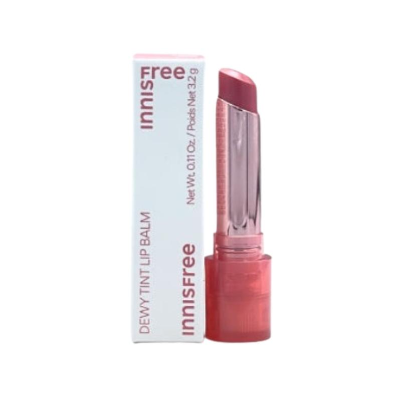 Innisfree Dewy Tint Lip Balm 3.2g | Hydrating Moisturizing Tinted Lip Care | Sheer Glow Lip Balm [5 Colors]