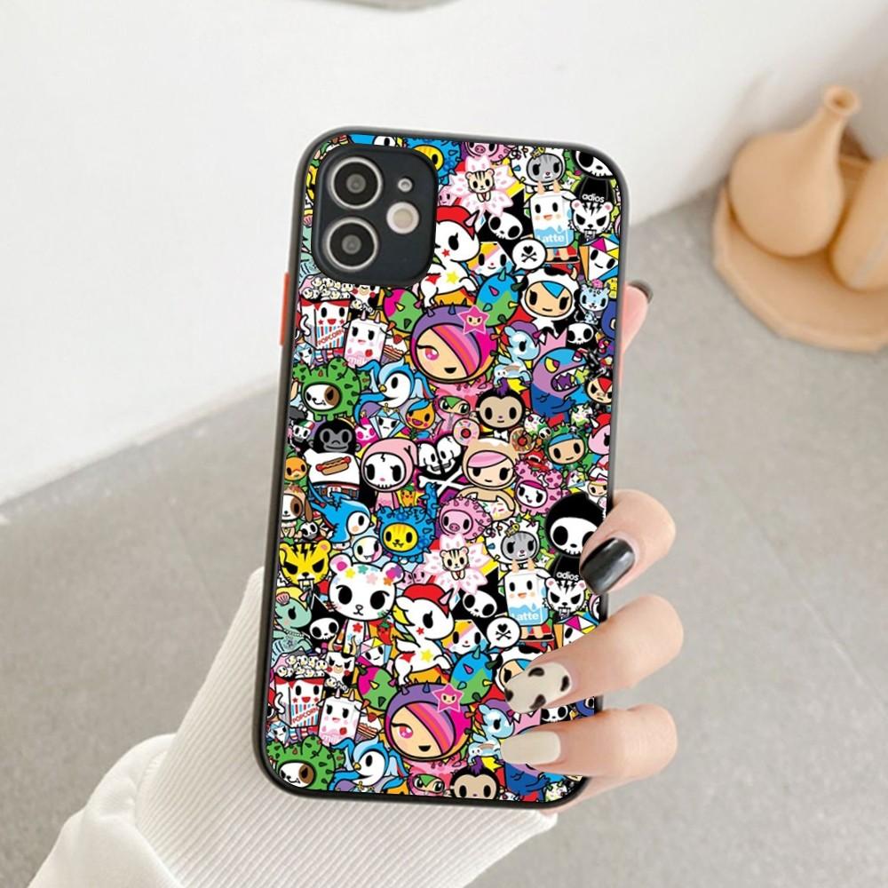 Japan Tokidokis Phone Case For IPhone 14 11 12 13 Mini Pro Max 8 7 Plus X XR XS MAX Translucent Matte Cover