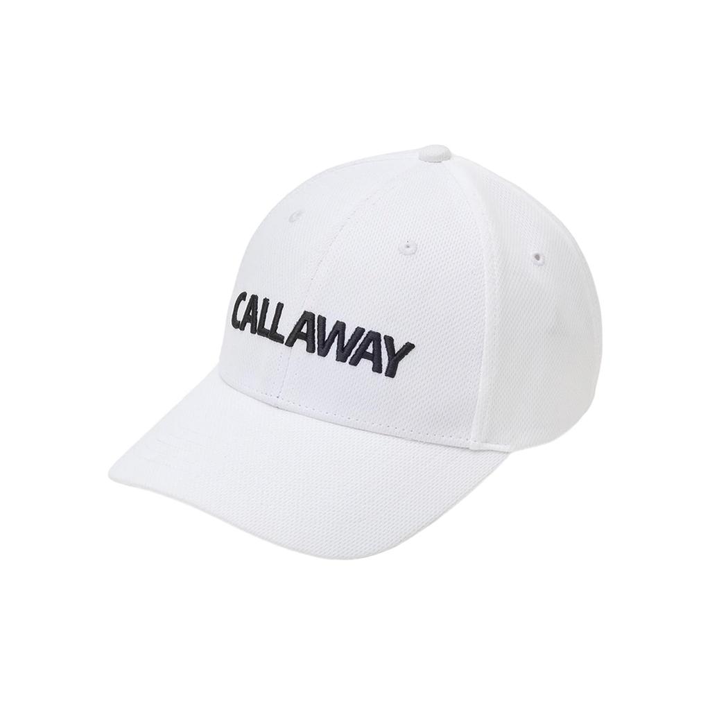 Callaway Tech Cap Adjustable Golf Hat C24191102 Men's (Moisture-Wicking, Quick-Drying, Size) / / 1030_White