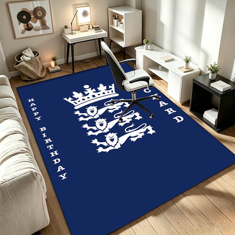 England football team  A rug suitable for office chair areas living rooms and computer desks perfect for home offices and an ideal holiday gift