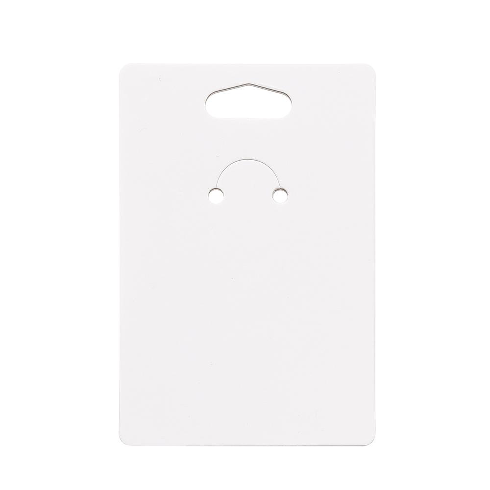 50pcs 6x9cm Keychain Earrings Display Cards Keychain Card Hold Cardboard for DIY Keyring Jewelry Display Packaging Wholesale