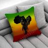 Africa Map ART Throw Pillow Case For 50x50cm 40x40cm 55x55cm 45x45cm 30x30cm Square Bedroom Pillowcase Cover