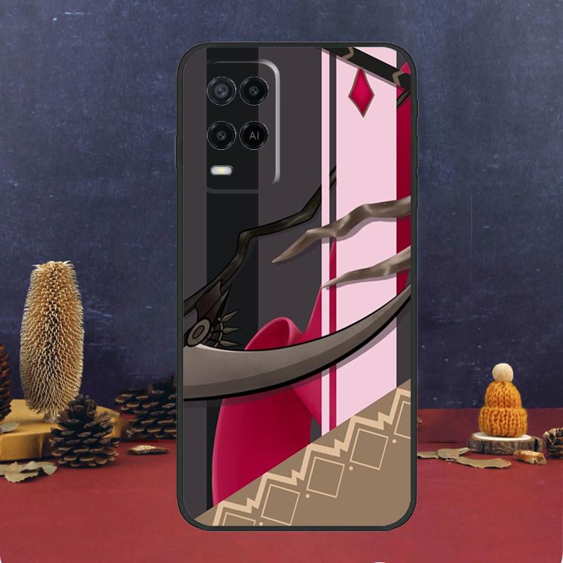 Anime Hololive Case For Oppo A80 A60 A40 A78 A98 A58 A38 A18 A54 A74 A94 A96 A76 A16 A15 A17 A57 A5 A6 Pro