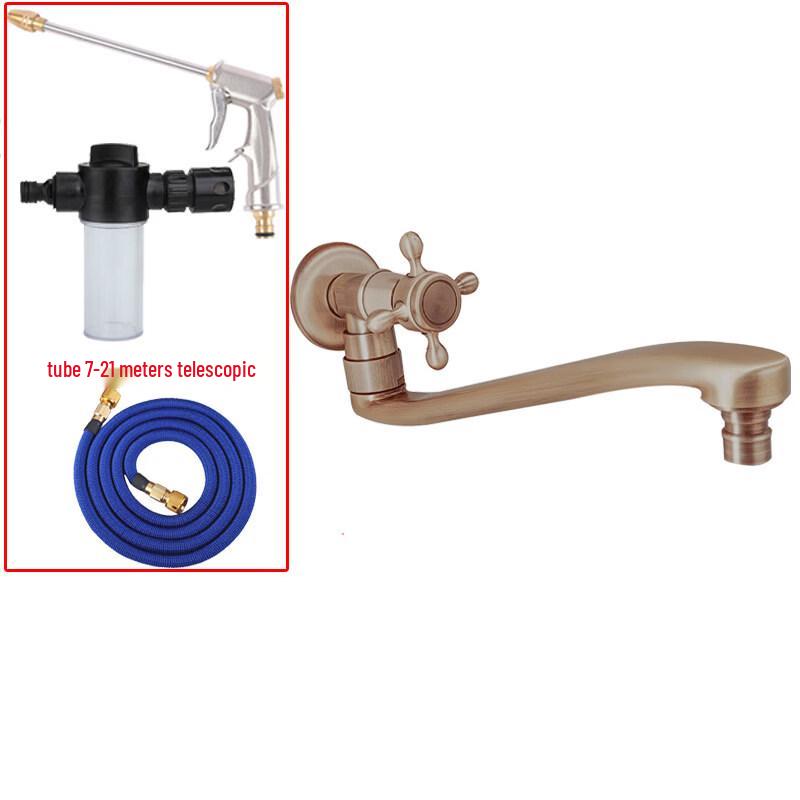 TLXT Extended Antique Mop Sink Faucet