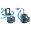 Makita ML819 18V Cordless Magnetic LED Work Light, Portable & High-Lumen