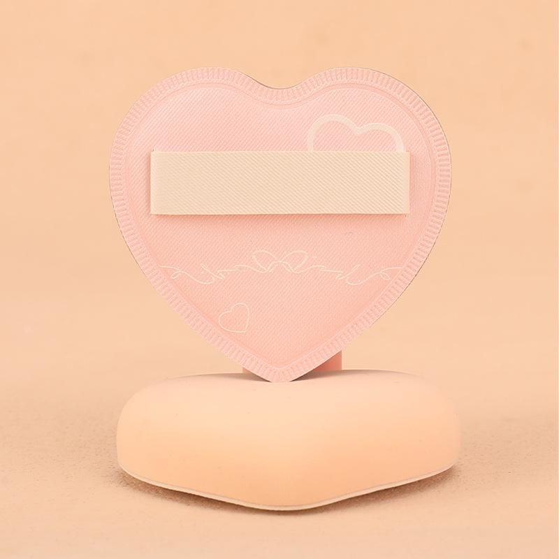 

Mini Heart-Shaped Marshmallow Puff for Cushion Foundation - Portable Size