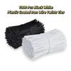 1000 PCS Reusable Plastic Twist Ties Metal Wire Wire Straps Cable Organizer  Home Office