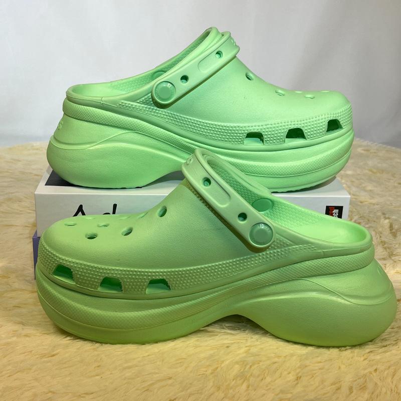 Plateausandalen Damen Sommer Dicke Sohle Eva Clogs Gartenschuhe Frau Komfort Rutschfest Strandsandalen