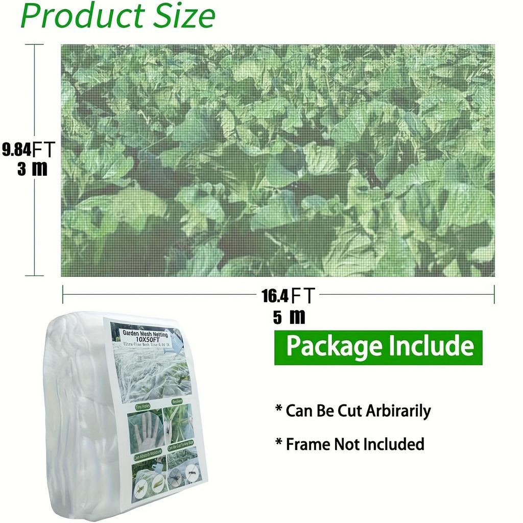 Cross-Border Agricultural Greenhouse Insect Net: Nylon Mesh for Vegetable Growth and Garden Protection