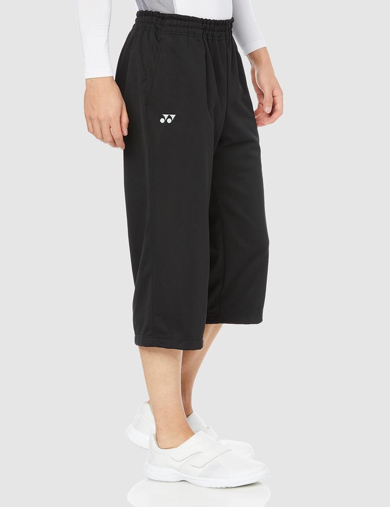 YONEX Kirak Stretchy Cropped Pants for 09 Size for Medical and Nursing Care 360° Rehabilitation, CY450, Black, L,