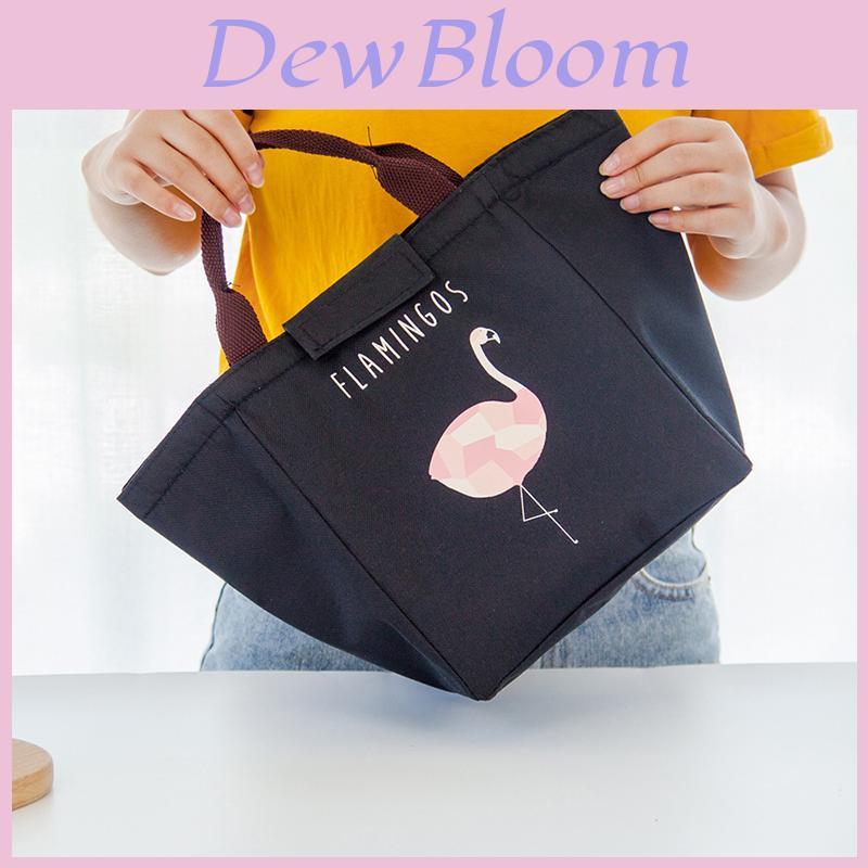 Flamingo Lunch Bag Stylish Thermal Bag Waterproof And Insulated For Beach And Picnic