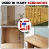 5/6Pcs Wood Graining Tool Professional Wood Grain Patterns Paint Tool Set Rubber Wood Grain Painting Roller with Handle for Wall