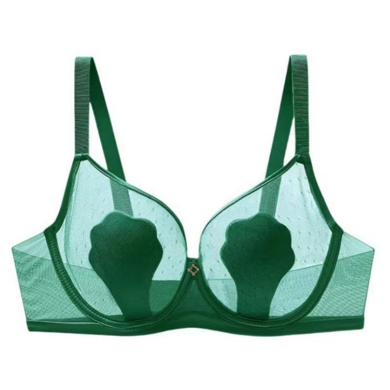 

Дихаючий сітчастий бюстгальтер на кісточках з вушками кролика - Мінімайзер, Захист від просвічування сосків, М який, Тонкий стиль для жінок з великим бюстом. 40/95 ABC