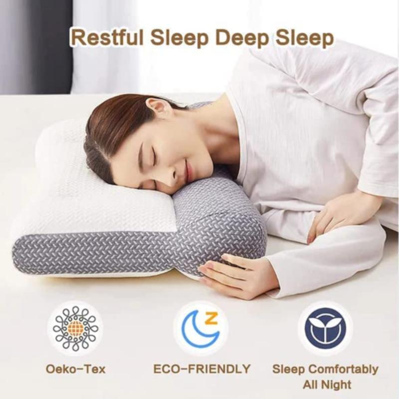 New Sleeping Pillows Non-deformable and Non-Collapsing Neck Orthopedic Pillow Sleep Aid SPA Pillow Massage Pillow Secret Pillow