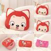 Fox The Ali Plush Pillow Hand Warmer Slippers Cartoon Toy Doll Decoration Gift