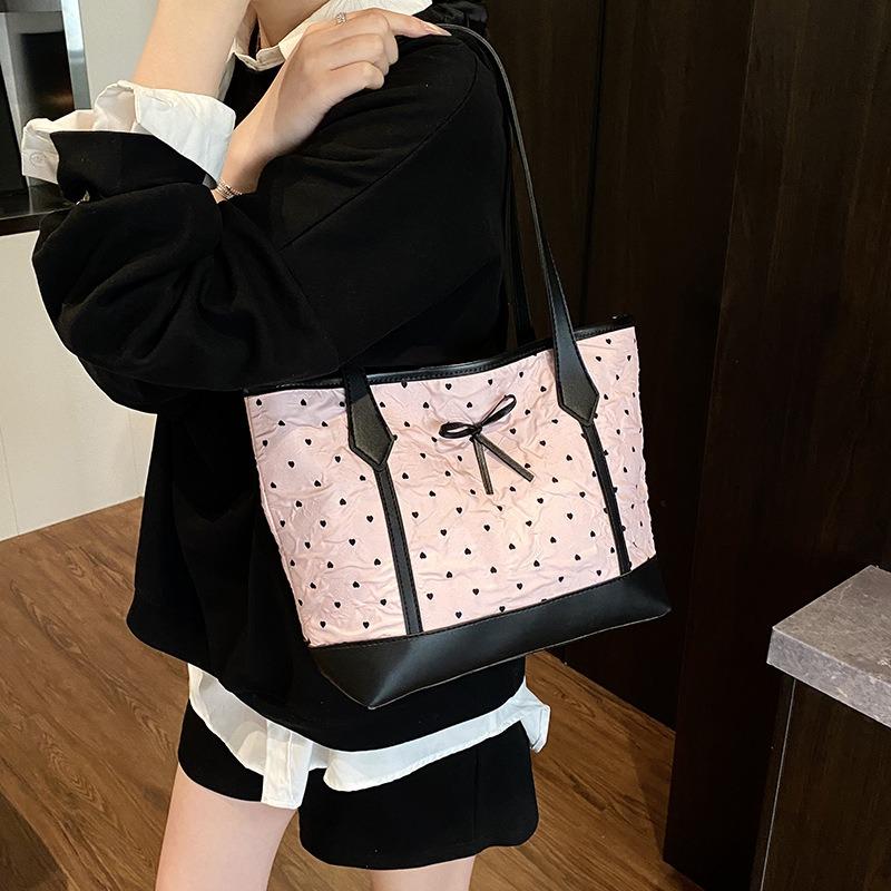 Lässige und schöne neue Sommer-Schultertasche Achseltasche große Kapazität Tragetasche Student Pendler Handtasche