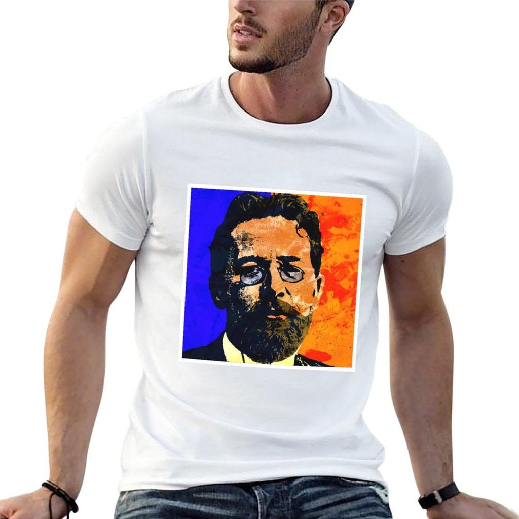Anton Chekhov Tshirt Work Wear Lightweight Tee