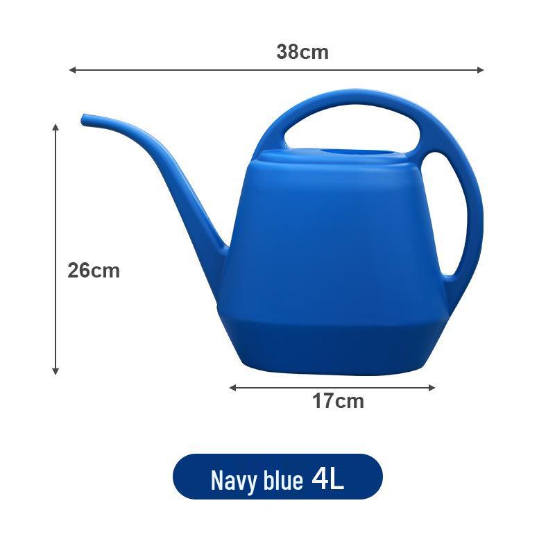 Large Capacity Plastic Watering Can with Long Spout for Gardening, Ideal for Flowers and Vegetables