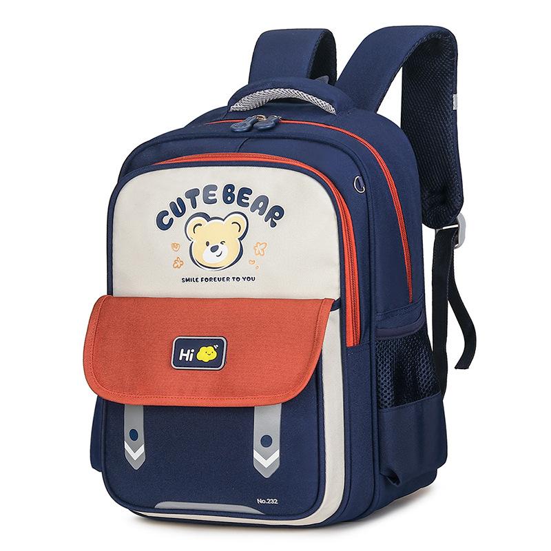 Schoolbag Japanese college style cute cartoon schoolbag for boys and girls in grades 1-1 high-quality summer vacation class travel backpack