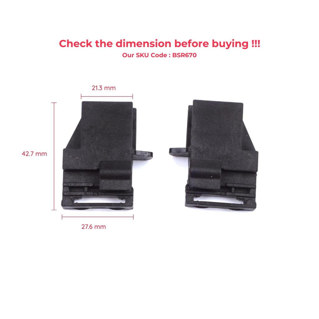 ESR670 Sunroof Sun Shade Roller Blinds Fixed Buckle Clip For Honda CR-V 2017-2021 Breeze CRV RW 70800-TLY-H11
