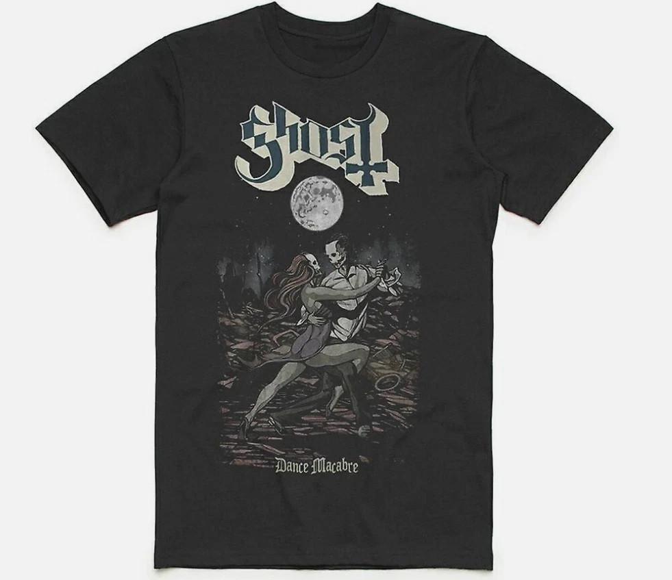 Ghost Dance Macabre Cover T-shirt Metal Rock Band Tshirt unisex Hot New Unisex T-Shirt M