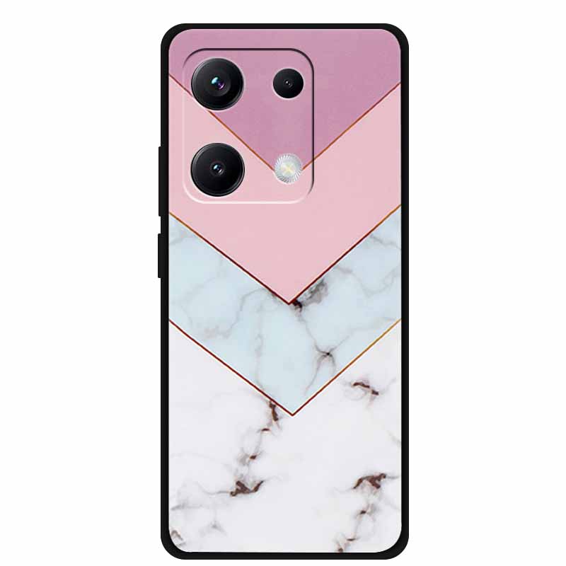 For Redmi Note 14S Case Note14S Marble Back Soft Cover Bumper TPU Phone Case For Xiaomi Redmi Note 14 S Silicone Shells Funda