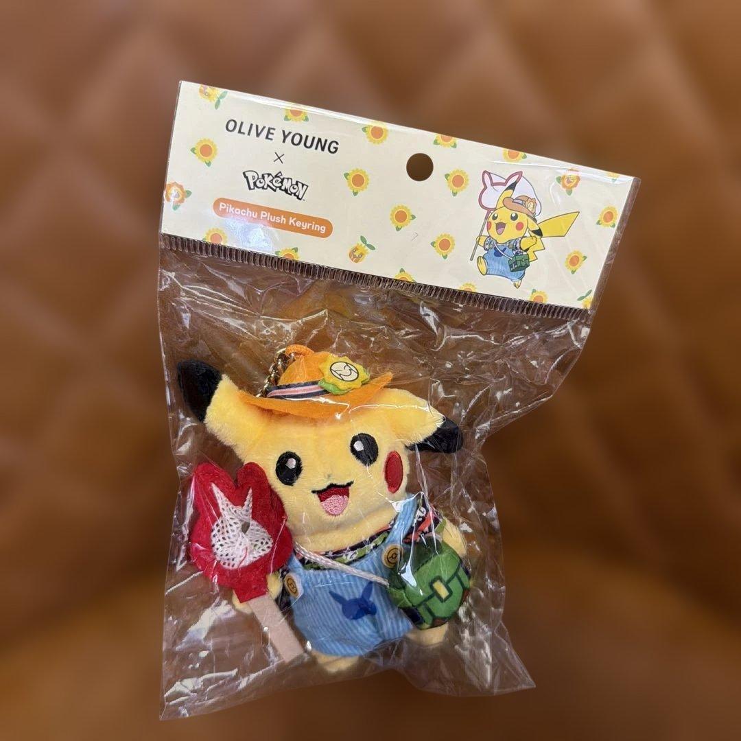 [Carefully selected face, not released in Japan] Korea Oryan limited Pikachu stuffed toy