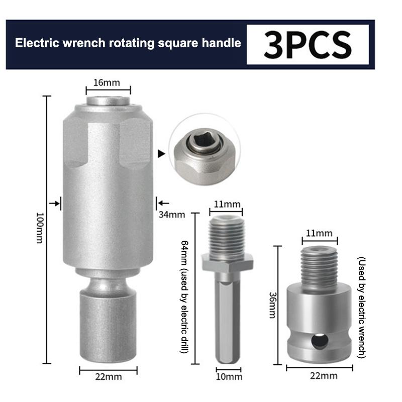 Multi Functional Hand Drill To Electric Hammer Conversion Head 1/2 Adapter For Converting Impact Wrench To Electric Hammer