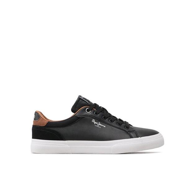 Мужские кроссовки Pepe Jeans Kenton court pms30839 чёрные
