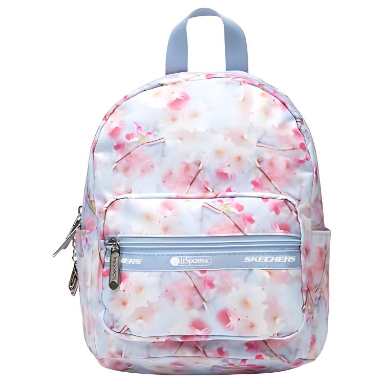 Skechers Fashion Versatile Zipper Closure Fabric Backpack Unisex backpack Peach L223U150-033X Spring Peach