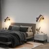 Wall Lamp Simple Style Decorative 350 degrees  Rotation Light Home Decoration for Bedroom Room White Light