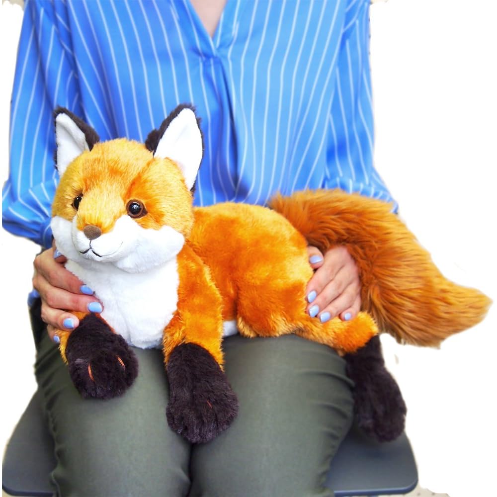 Sunlemon Knee Fox Plush Toy M Size P-3802