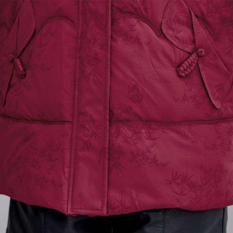 Plus Size XL-5XL Middle Age Women's Winter Jackets Hooded Elegant Loose Thick Warm Parkas Female Coats