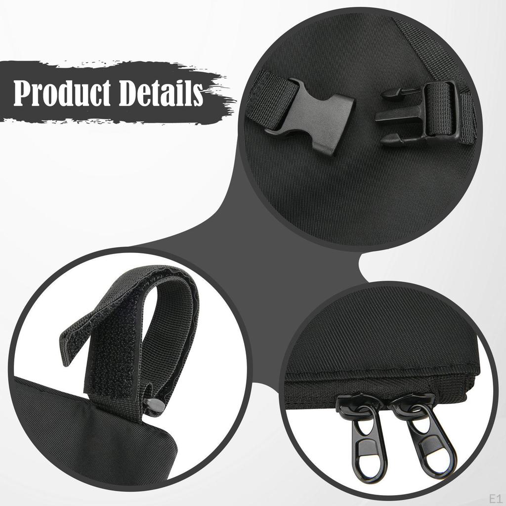 Golf Schiebewagen Aufbewahrungstasche Tragbarer Beutelhalter Große Kapazität Geschenk Rückseite Erweiterung