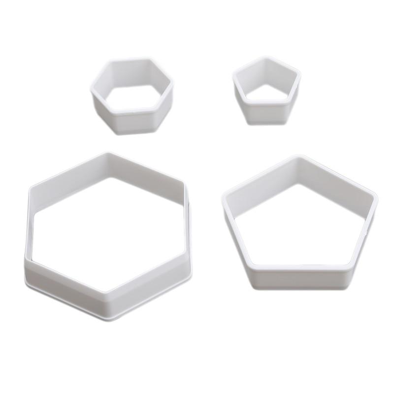 Football DIY Cut Cut Sugar Craft Plastic Template Cake Decoration Tool