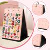 Shoe Charm Organizer, Display Pages, with 5 Removable Practical And Portable.