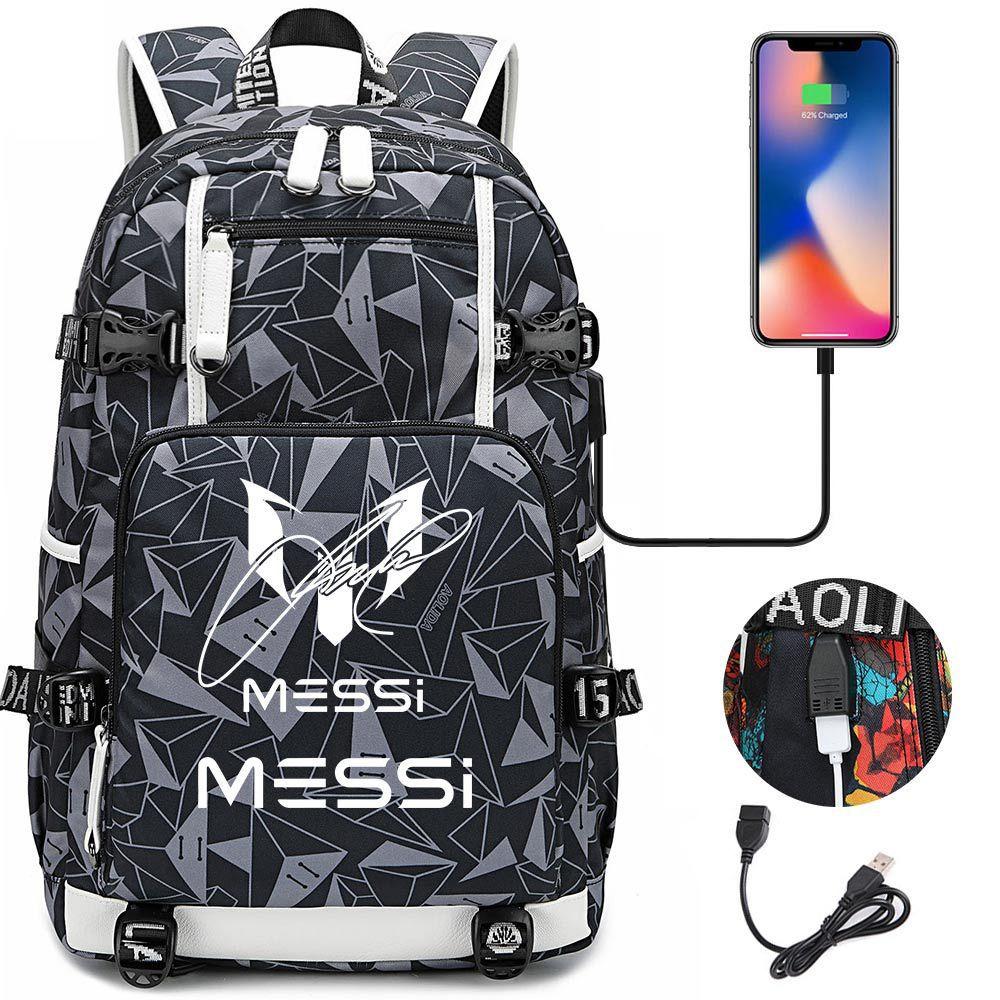 Large Capacity Schoolbag with Shoulder Strap; Student Three-piece Pencil Case Set