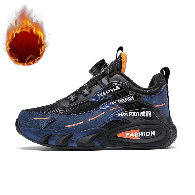 Winter Children's Cotton Shoes Sports Shoes Leather Shoes Casual Running Shoes