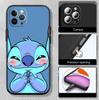 RT69 Stitch Phone Case for iPhone 7 8 11 12 13 14 15 16 17 16E XS Pro Max XR X SE Air
