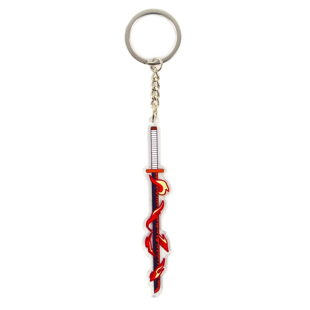 Demon Slayer: Kimetsu No Yaiba Acrylic Sword Keychain Pendant