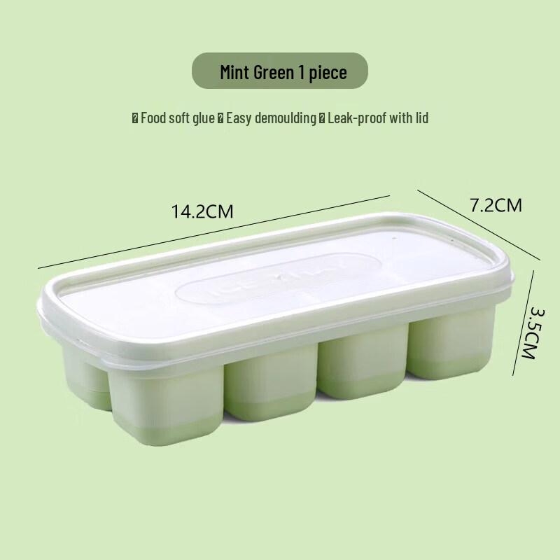 Silicone Soft-Bottom Ice Cube Tray