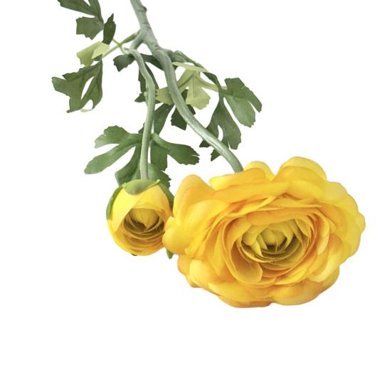 Artificial Peony Flower Realistic Faux Silk Flower with 1 Bloom And 1 Bud for Vase DIY Bouquet Wedding Party Centerpiece Photography Props