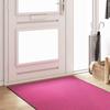 Doormat Pink and Black 120 X 250 Cm 100percent  Polyamide